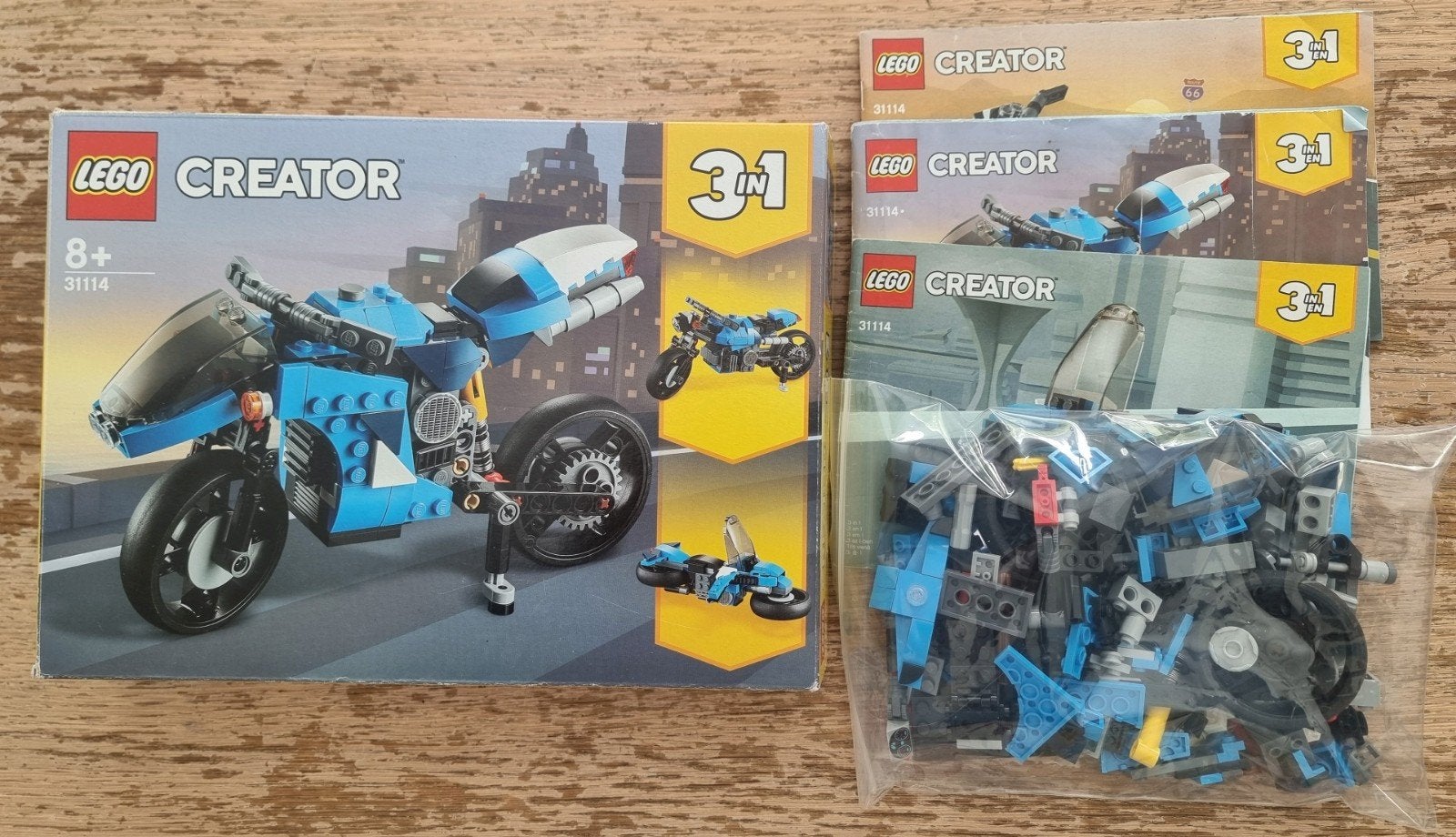 Lego creator 3-in-1: 31114, Compleet, Lego, Ophalen of Verzenden, Zo goed als nieuw