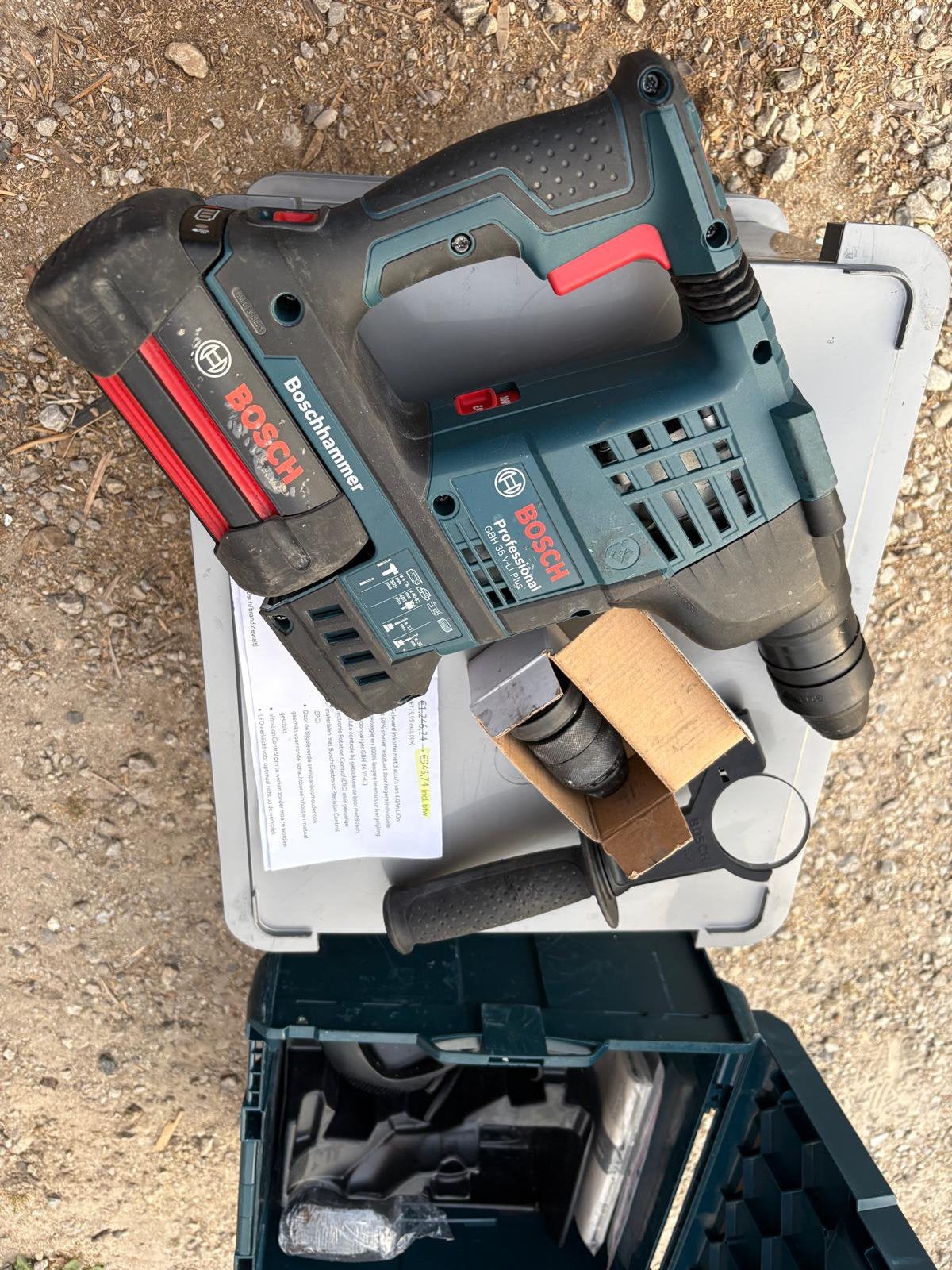 Bosch boormachine, Ophalen, Gebruikt, Boormachine