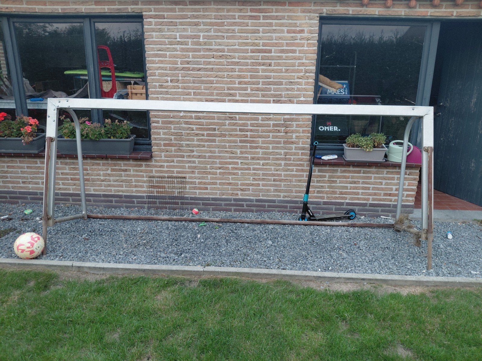 Voetbal goal, Kinderen en Baby's, Ophalen, Gebruikt