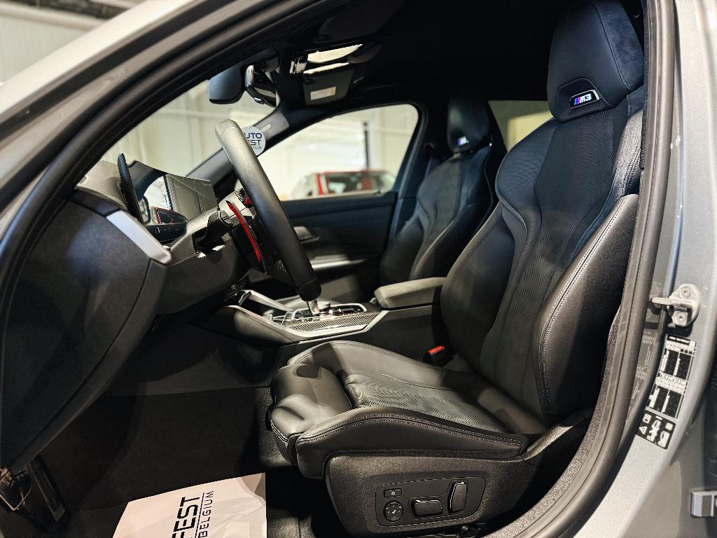BMW M3 Competition Touring xDrive Facelift Skyscraper Grey, Auto's, BMW, Automaat, 2993 cc, Leder, Lichtsensor