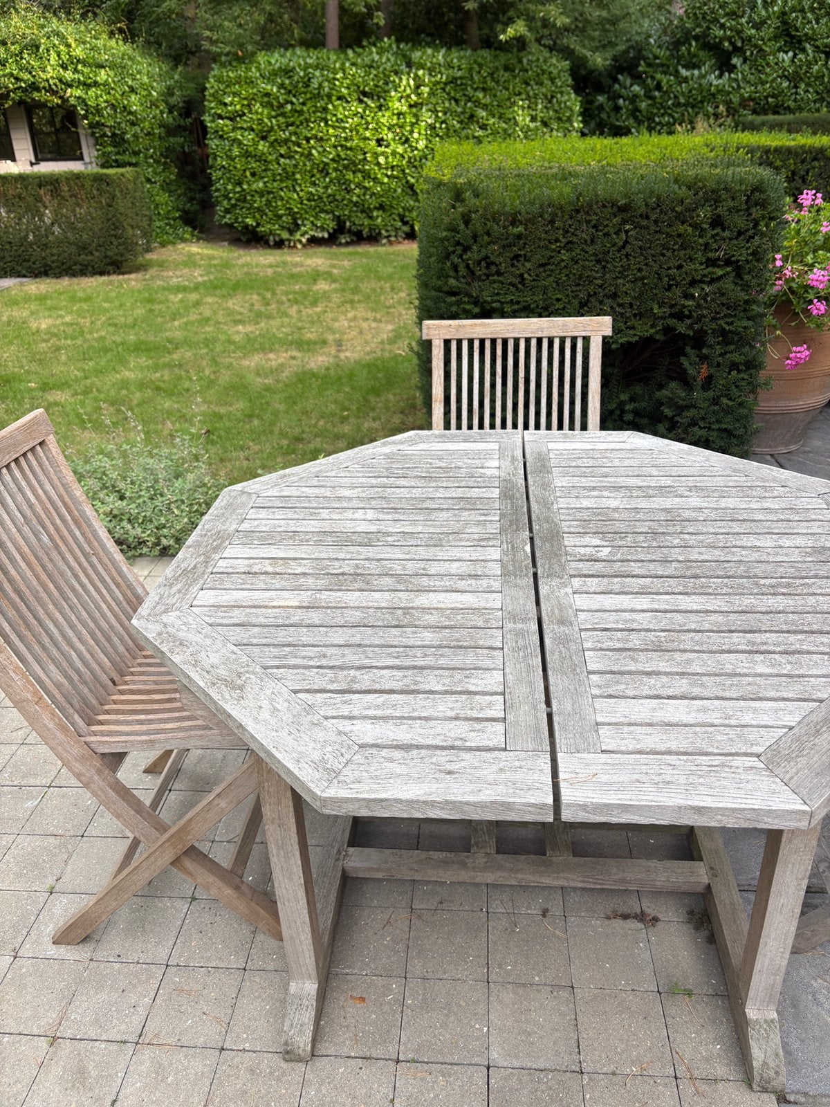 4 chaises de jardin, Enlèvement, Utilisé
