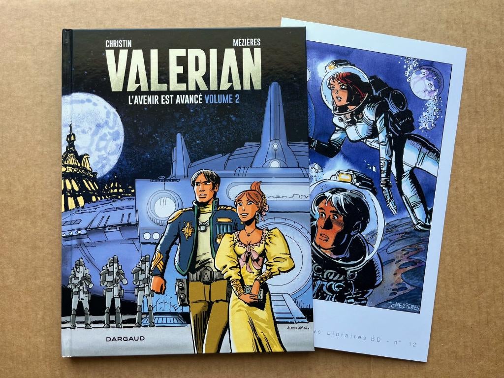 Valérian HS5+XL- L'Avenir est avancé- Vol 2- EO2019- Dargaud, Envoi