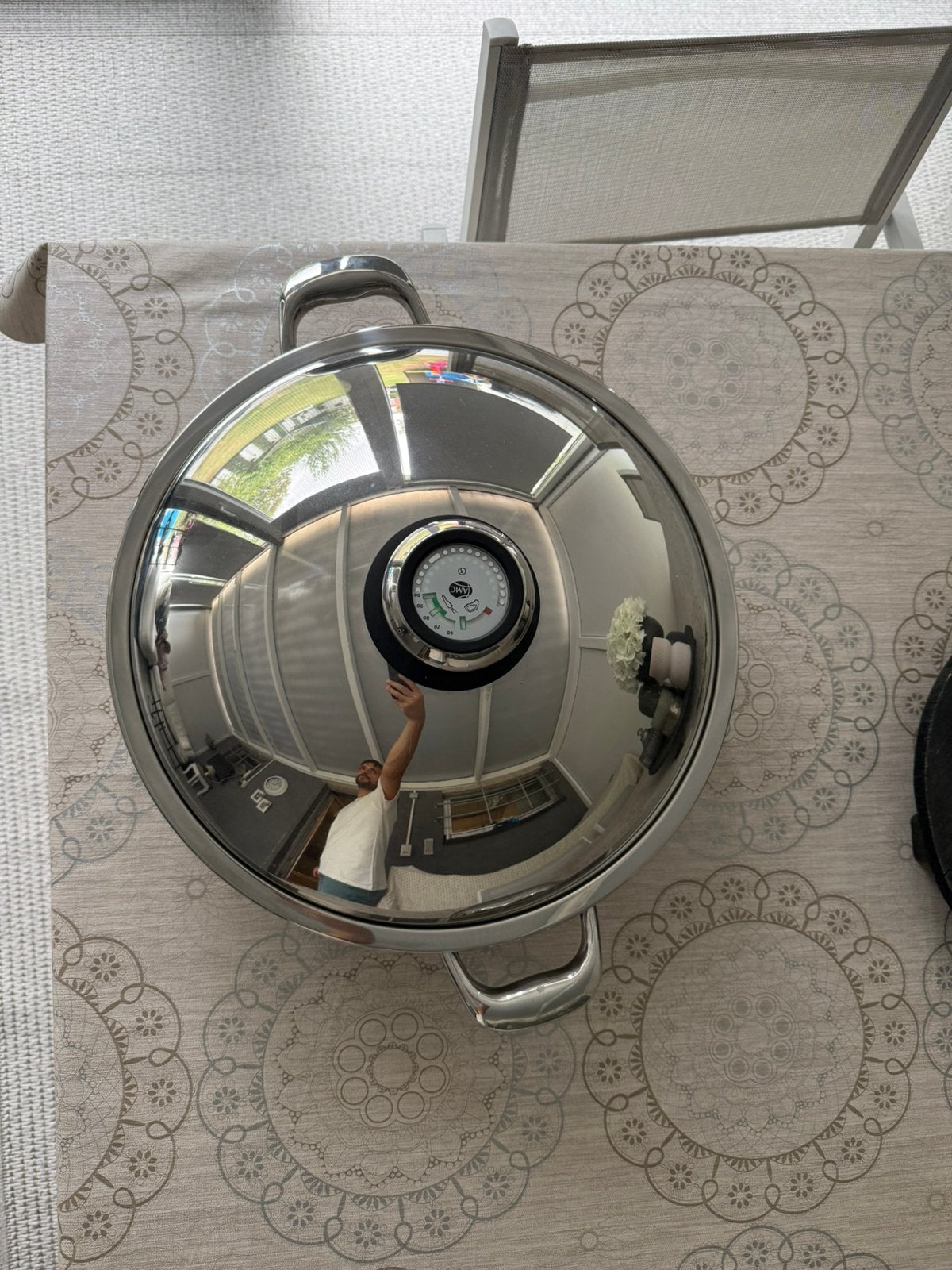 Grande poêle à wok Amc Premium System 5,6 l, Enlèvement ou Envoi, AMC