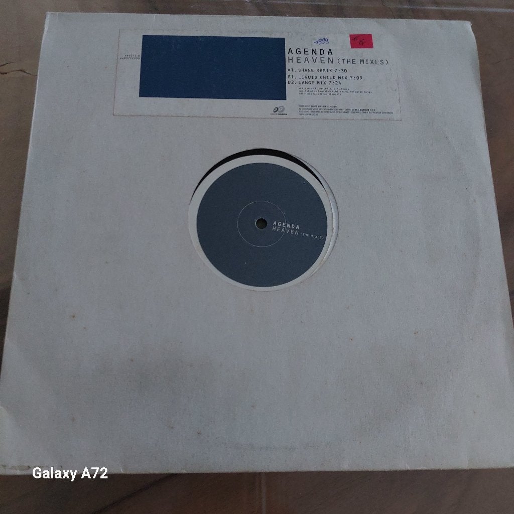 agenda heaven the mixes 12 inch maxi, Gebruikt, Trance, Ophalen of Verzenden, 12 inch