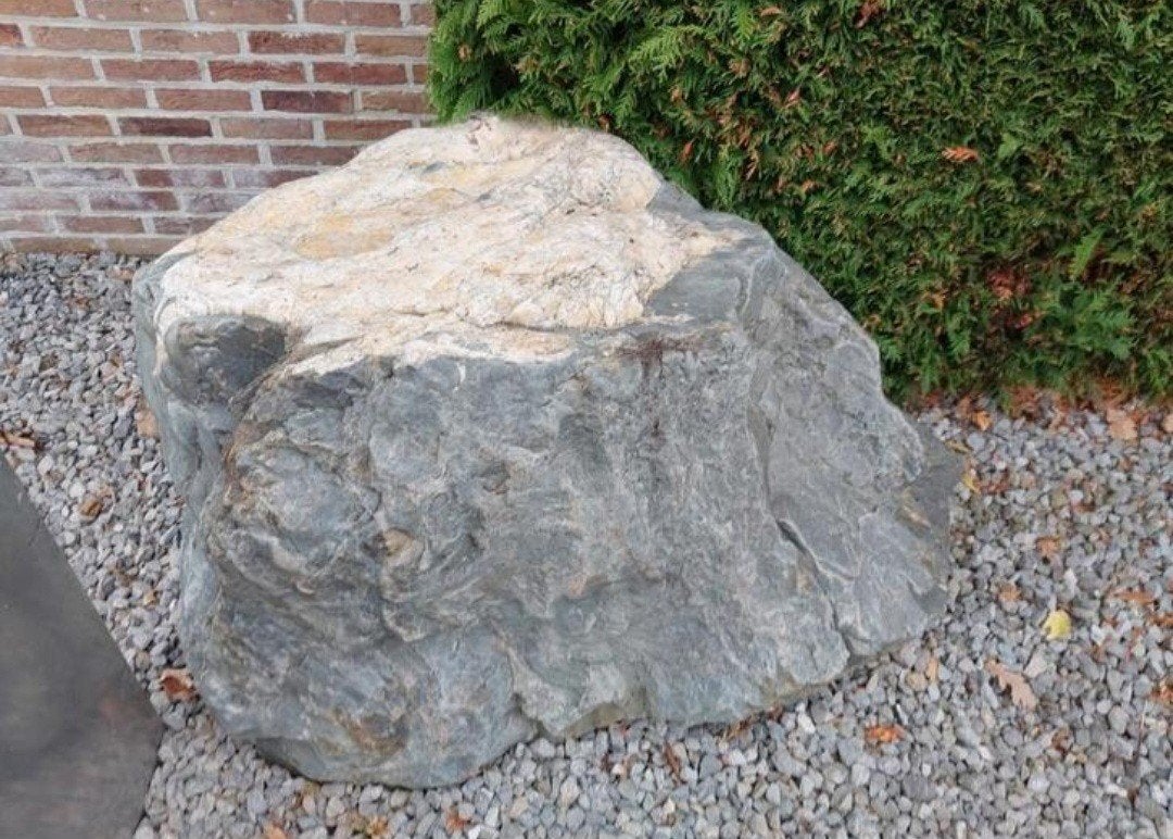 Grote Zwerfkei – 1m³ natuurlijke blikvanger voor u tuin, Tuin en Terras, Ophalen, Blauw