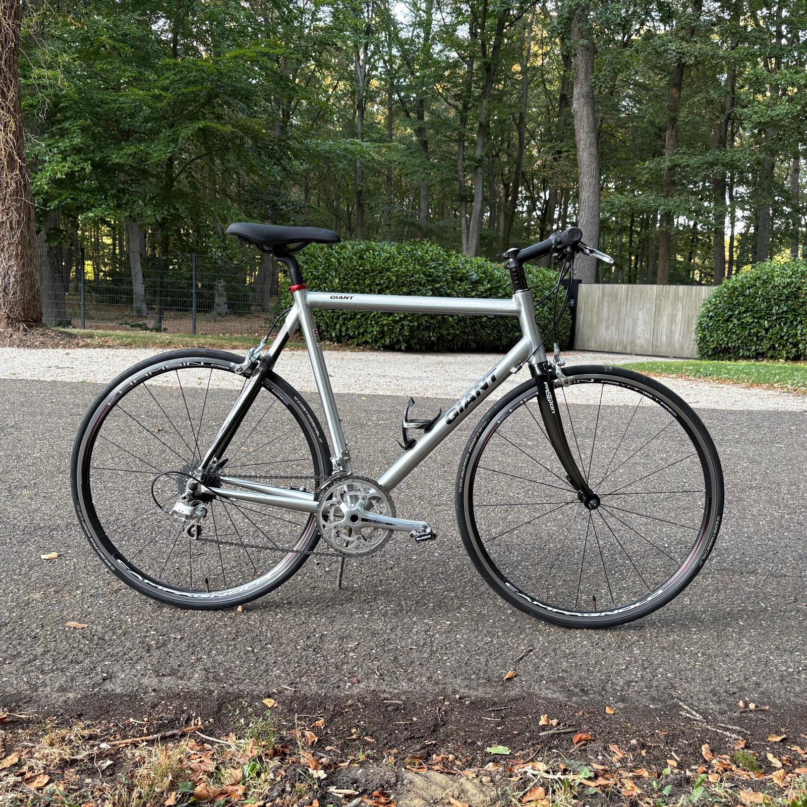 Giant Hybride/Fitnessfiets – Carbon, Fietsen en Brommers, Ophalen, 28 inch, Velgrem, Giant