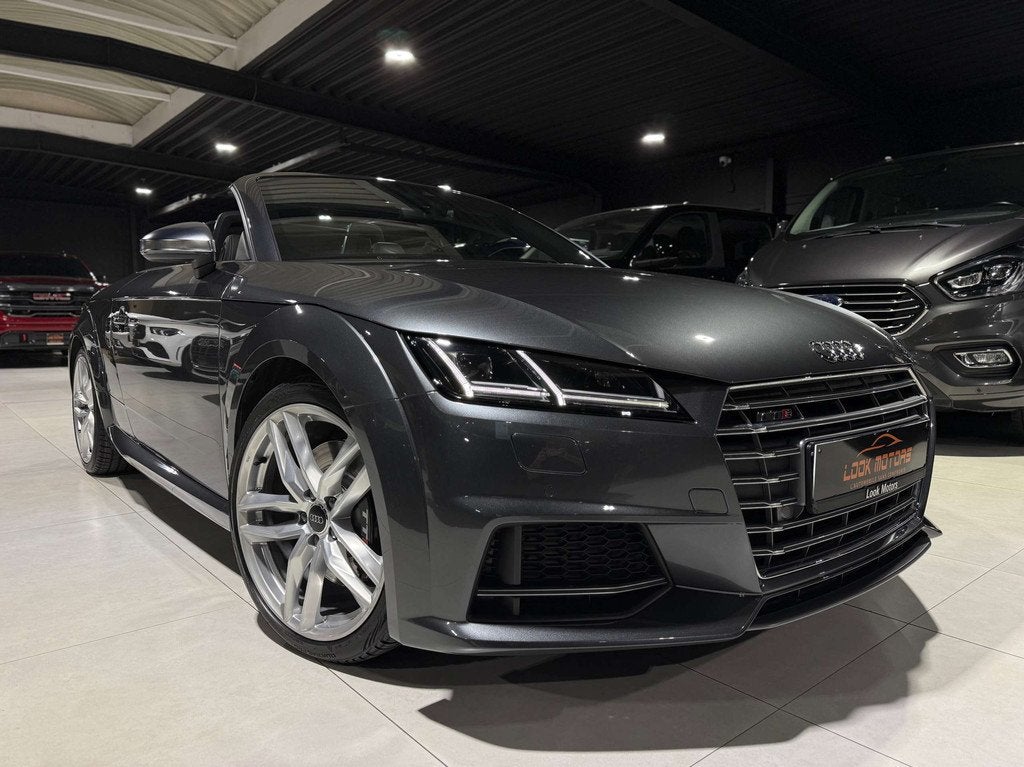Audi TT TTS Roadster 2.0 TFSI Quattro S tronic 310cv FULL, Autos, Cuir, Argent ou Gris, Euro 6, Entreprise