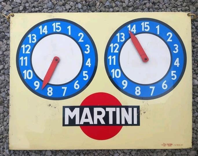 Oud Martini reclame 1963, Verzamelen, Ophalen of Verzenden