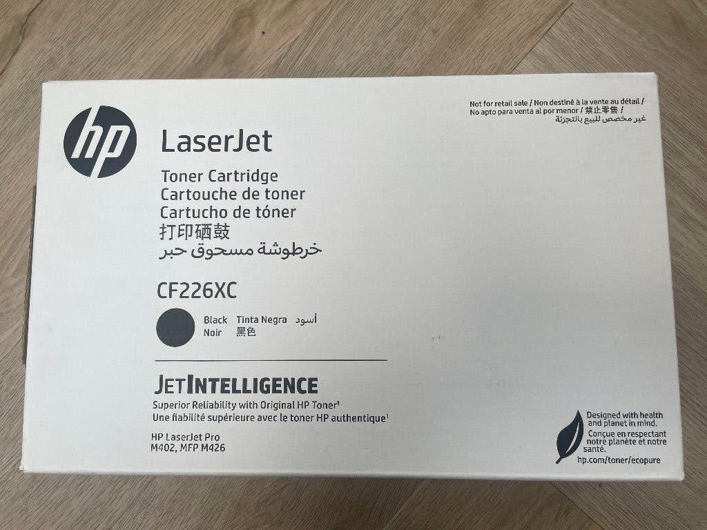 Nieuwe originele toner HP CF226XC (HP 26X) High Capacity!!, Computers en Software, Printerbenodigdheden, Nieuw, Toner, Ophalen of Verzenden