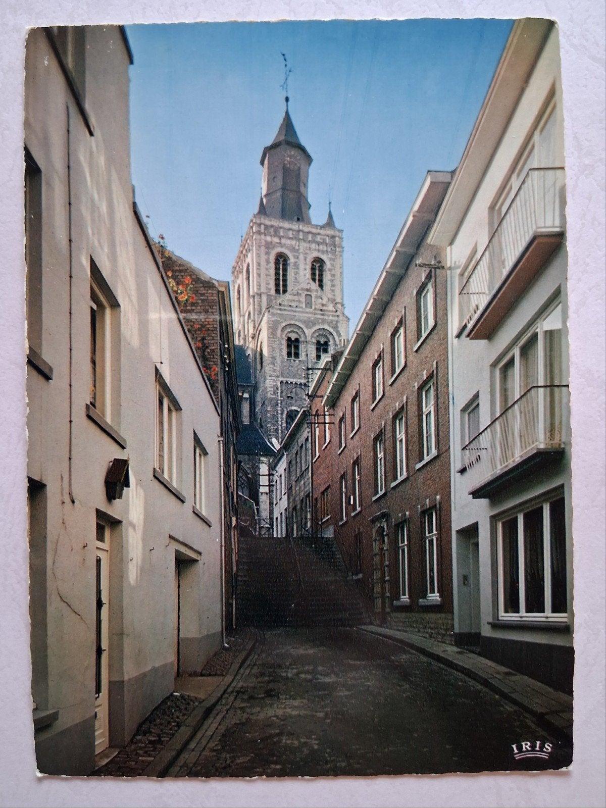 postkaart St. Germanus kerk In Tienen, Verzamelen, Postkaarten | België, Ophalen of Verzenden