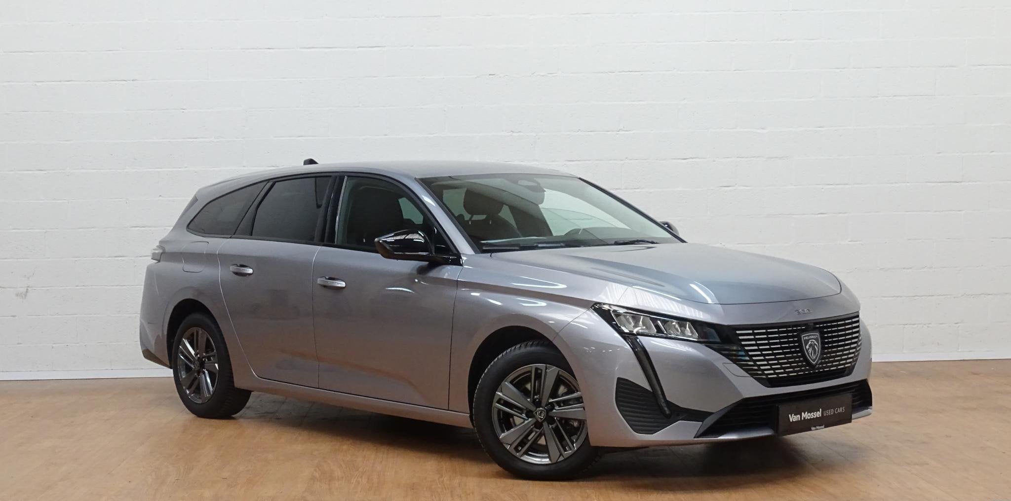 Peugeot 308sw 1.2T Allure automaat, Stof, Gebruikt, Zwart, Automatische klimaatregeling