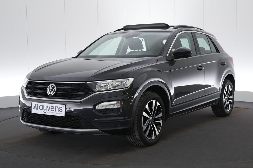 (2AHH254) VOLKSWAGEN T-ROC, Auto's, Voorwielaandrijving, Stof, Gebruikt, Euro 6