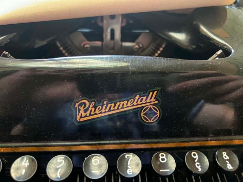 Machine à écrire Rheinmetall, Enlèvement, Utilisé