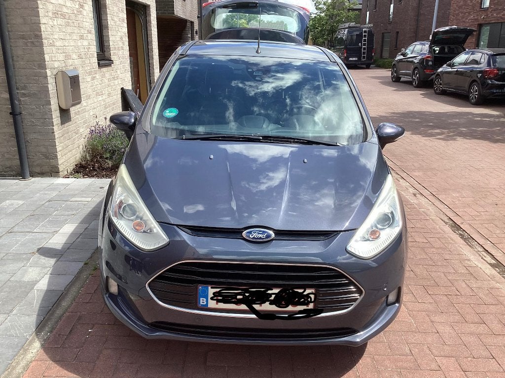 Tweedehands auto B-Max, Auto's, Voorwielaandrijving, Euro 5, 750 kg, Leder en Stof