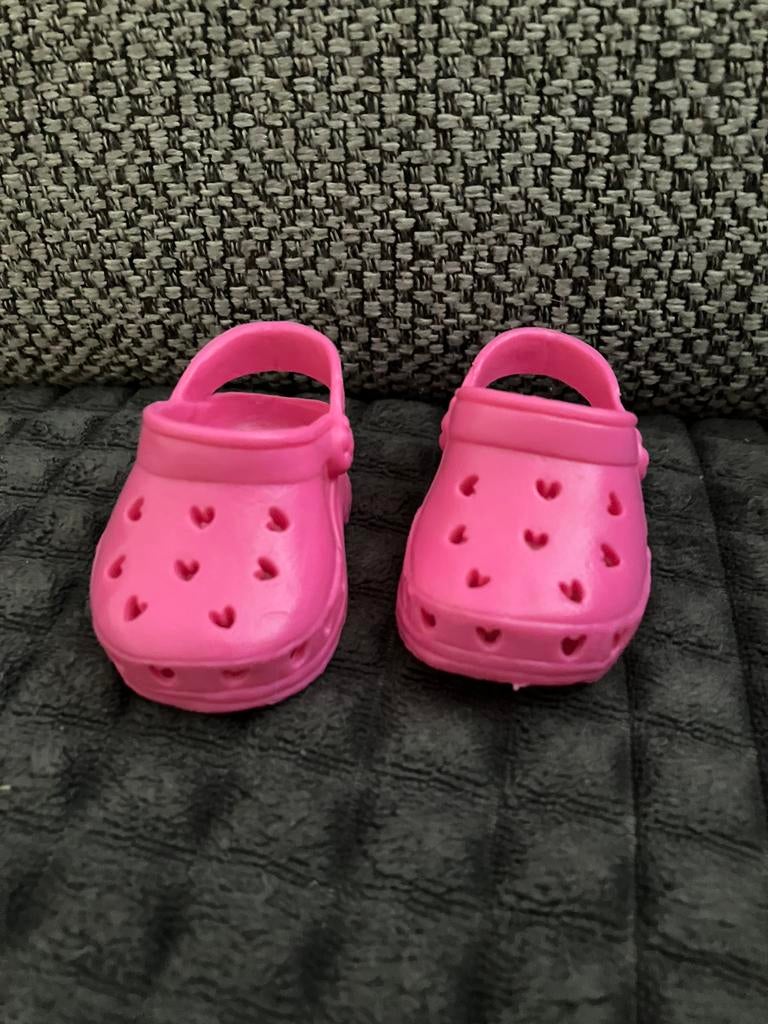 Chaussures crocs type  Baby Born  pour poupée 43 cm, Enlèvement ou Envoi, Comme neuf