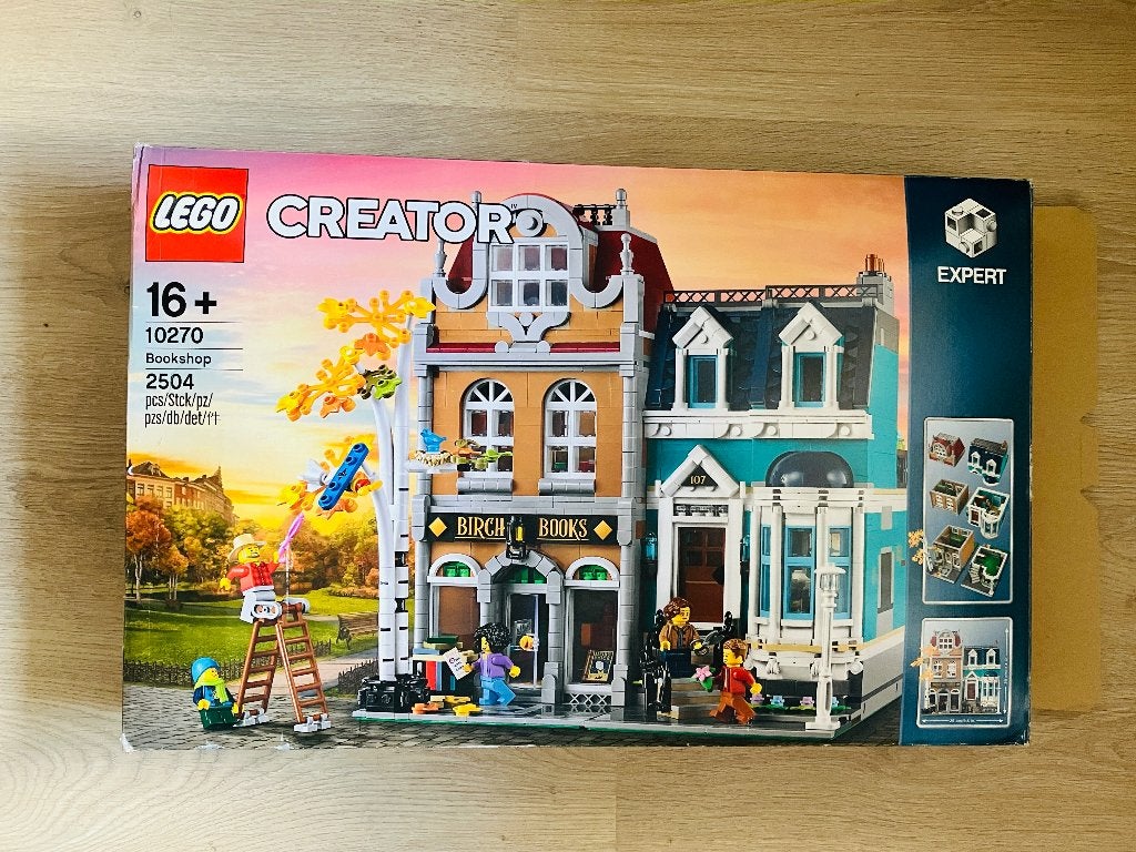 LEGO Creator Bookshop (10270), Kinderen en Baby's, Ophalen, Gebruikt, Lego, Inclusief accessoires