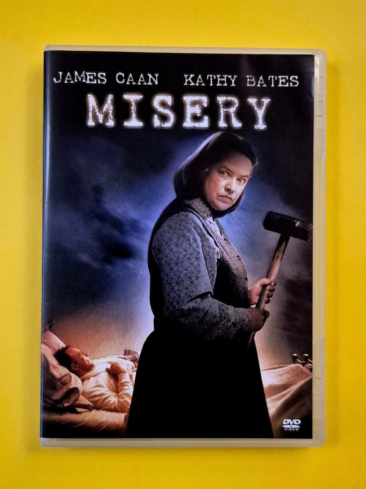 DVD 📀 Misery - Stephen King - Horreur 1990 V2, Cd's en Dvd's, Dvd's | Horror, Ophalen of Verzenden, Zo goed als nieuw, Engels