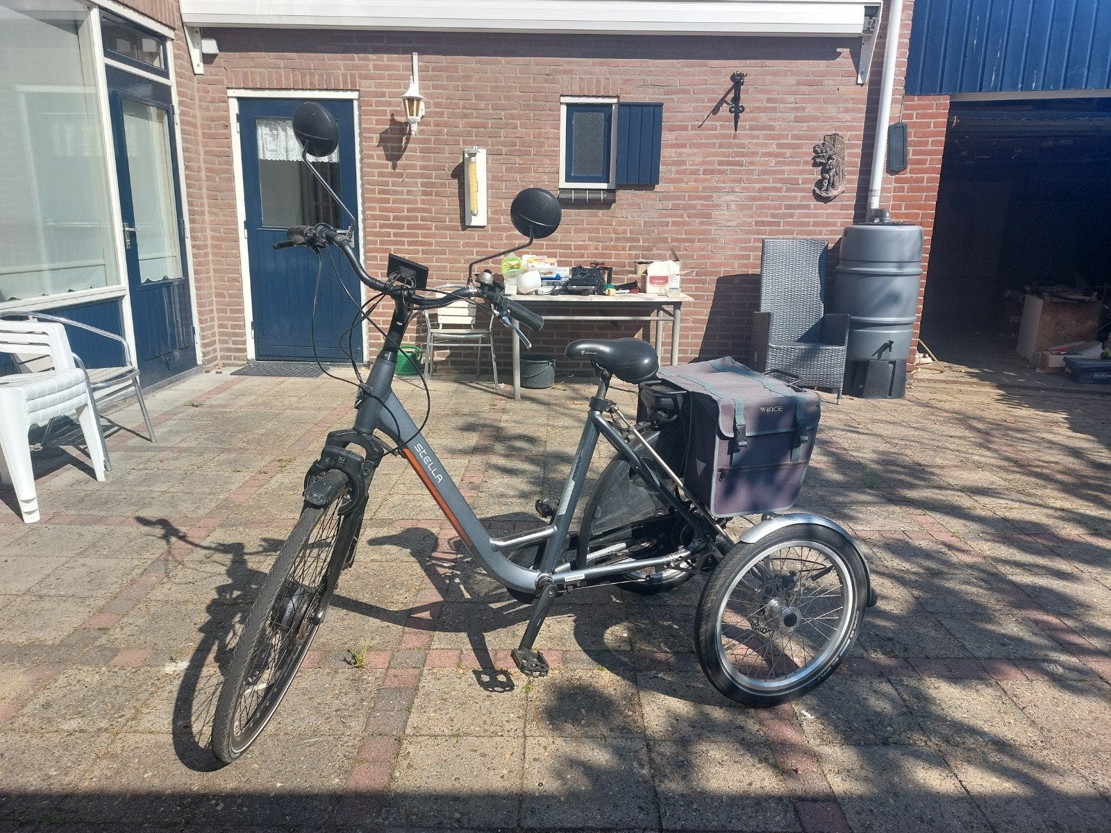 Wegens overlijden: Electr 3-wielerfiets, Fietsen en Brommers, Ophalen, Gebruikt, Schijfrem