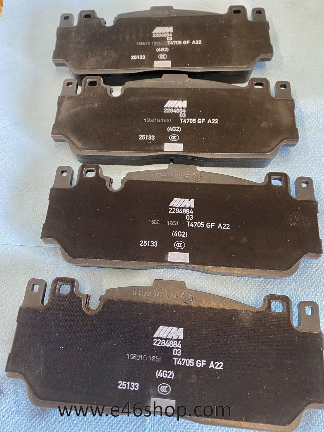 BMW M2 M6 REMBLOKKENSET VOORZIJDE NIEUW ORG BMW OE 341122848, Autos : Pièces & Accessoires, Neuf, -, -, Enlèvement ou Envoi