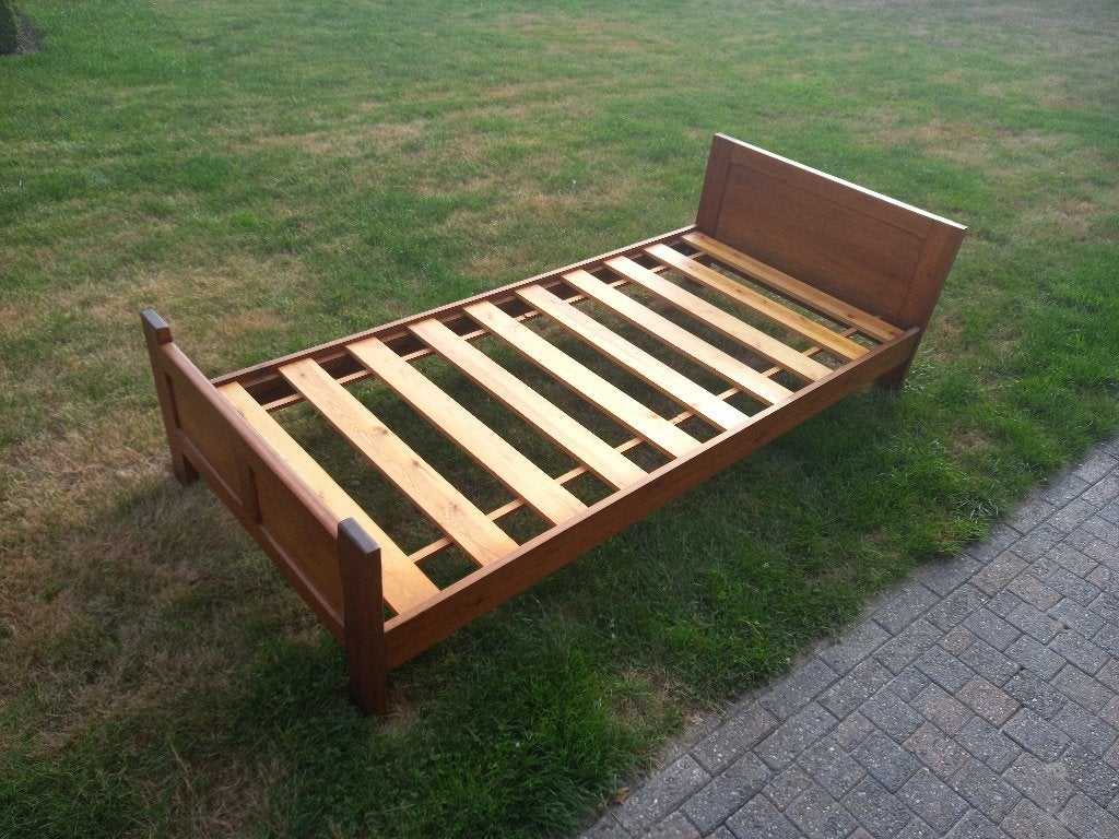 bedden, Ophalen, Gebruikt, 90 cm, Eenpersoons