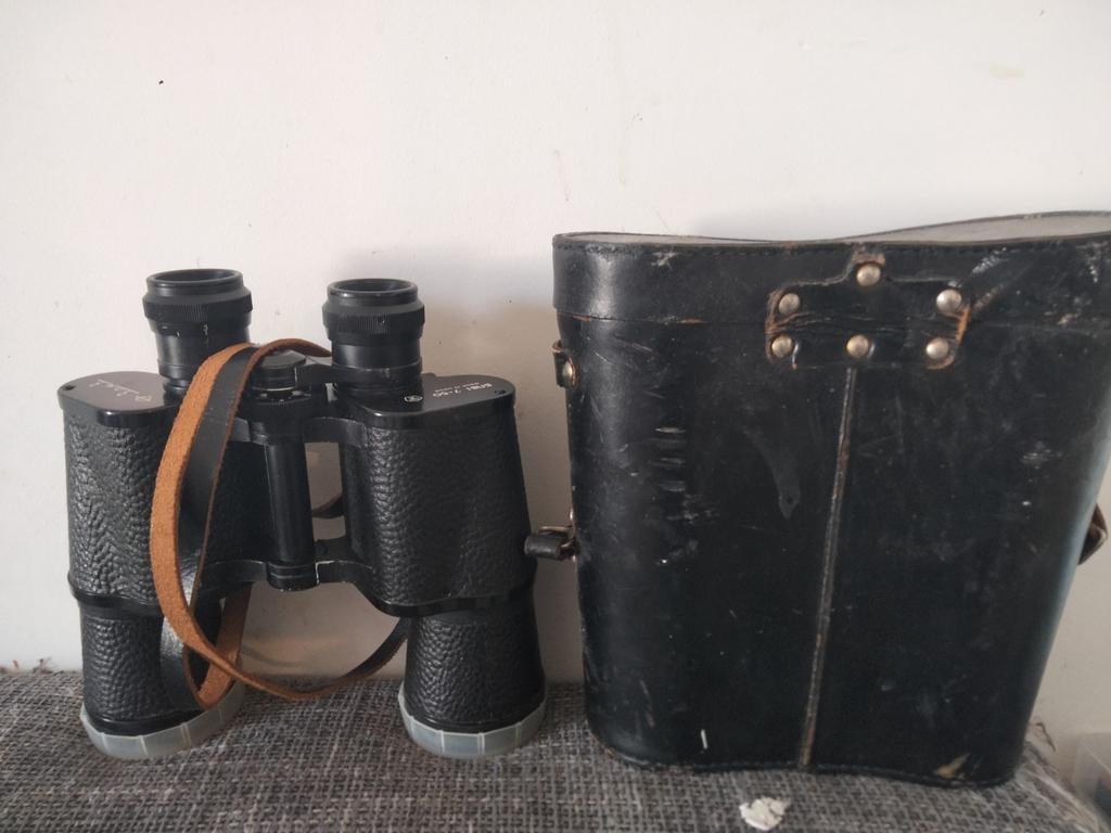 Vintage Sovjet ZOMZ BPV1 7x50 Verrekijker – In originele tas, Ophalen