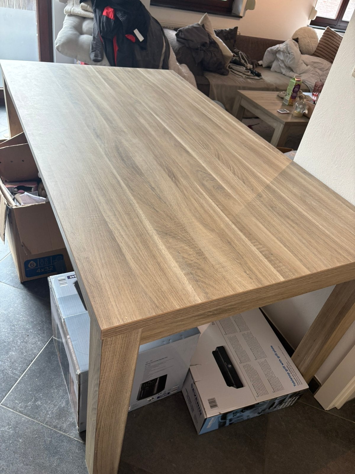 Tafel, Huis en Inrichting, Tafels | Eettafels, Ophalen, Zo goed als nieuw