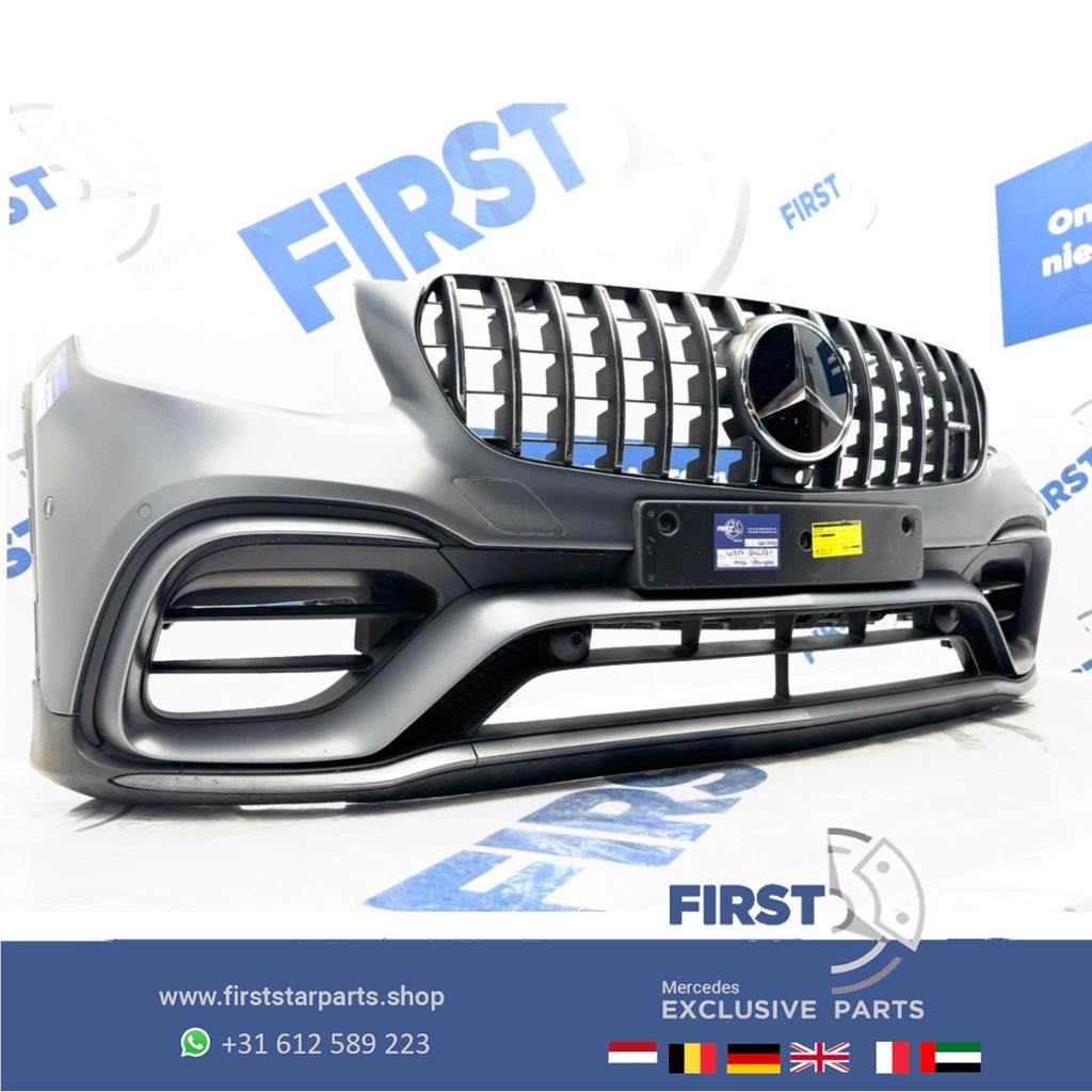 W253 C253 PRE-FACELIFT GLC63 AMG VOORBUMPER COMPLEET A253885, Gebruikt, -, Voor, Ophalen of Verzenden