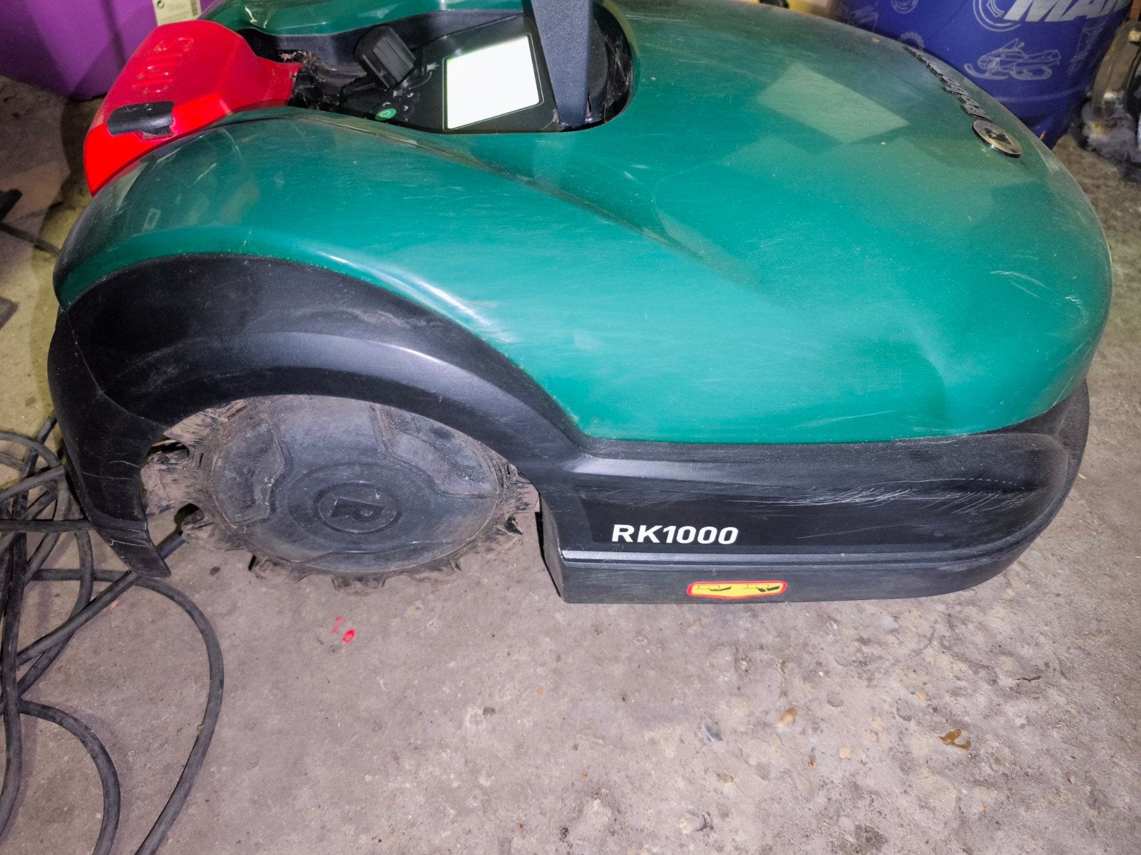 Robomow RK1000, Ophalen, Zo goed als nieuw, Robomow, Bestuurbaar via app