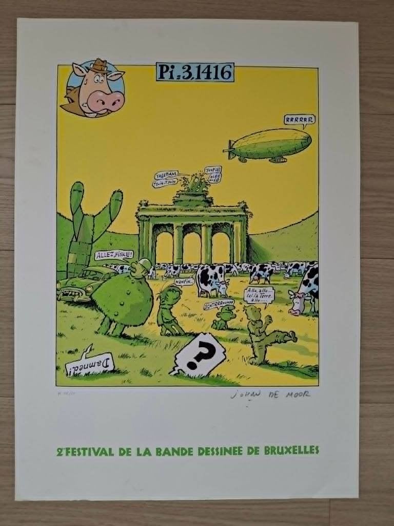 Johan De Moor 75 ex 1996, Une BD, Enlèvement, Utilisé, De Moor Johan