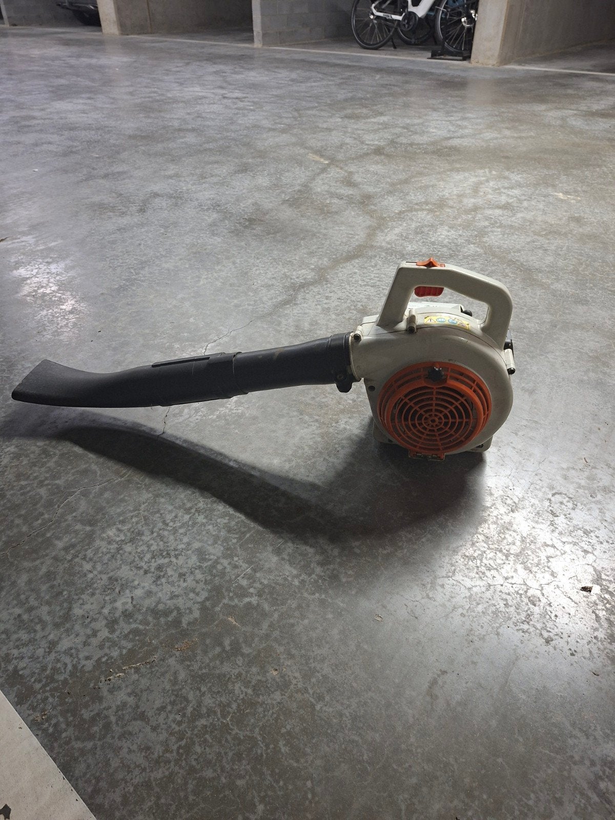bladblazer benzine stihl bg75, Jardin & Terrasse, Souffleurs de feuilles, Enlèvement, Utilisé, Essence, Stihl