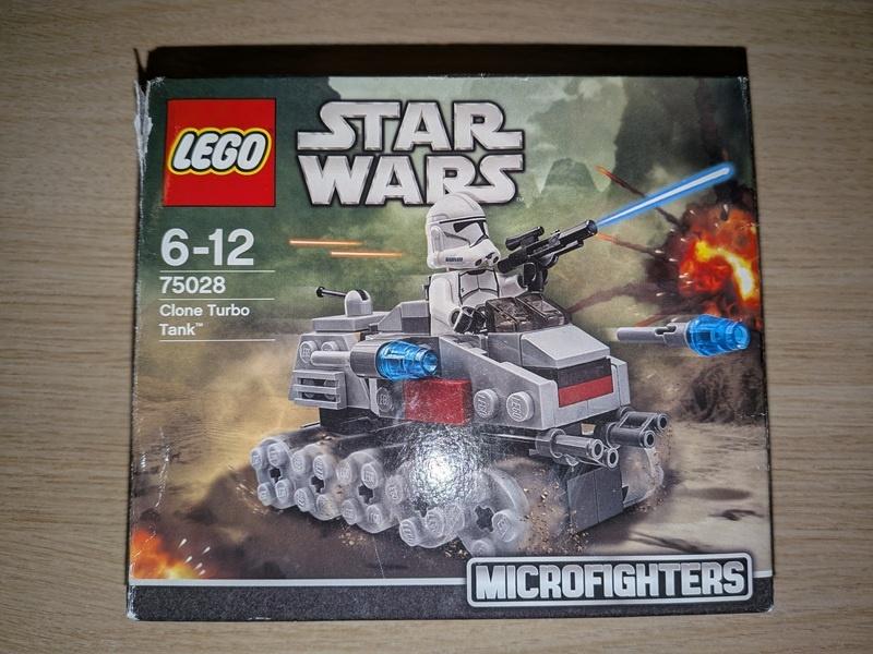lego Star Wars - microfighters 75028 - Clone Turbo Tank, Ophalen, Gebruikt, Lego, Star Wars