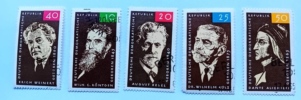 Postzegels van Deutsche Demokratische Republik, Ophalen, Gestempeld