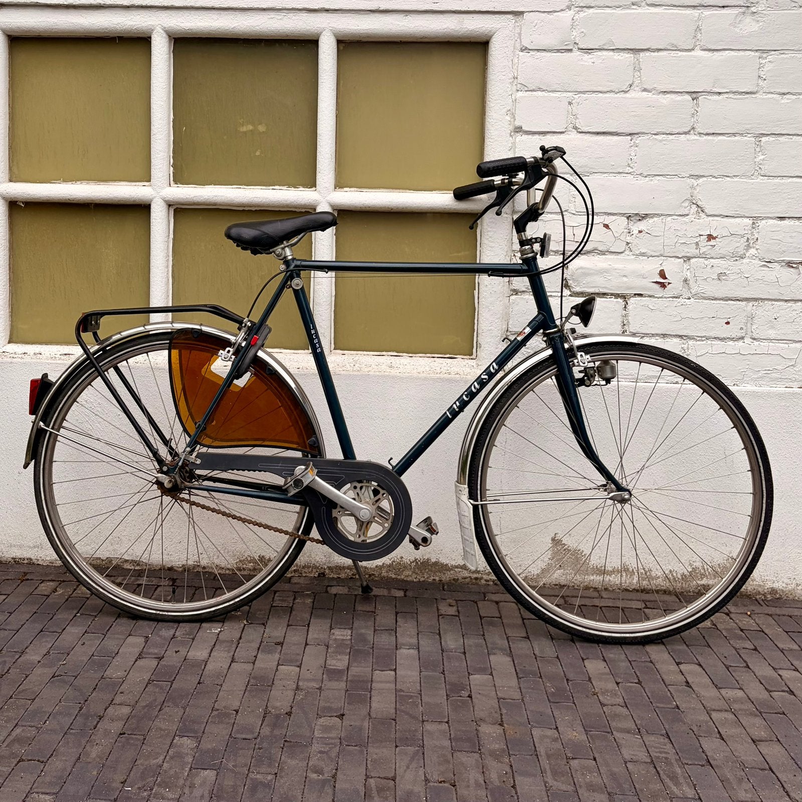 Fiets velo bike herenfiets stadsfiets student, Ophalen of Verzenden, Gebruikt, Versnellingen