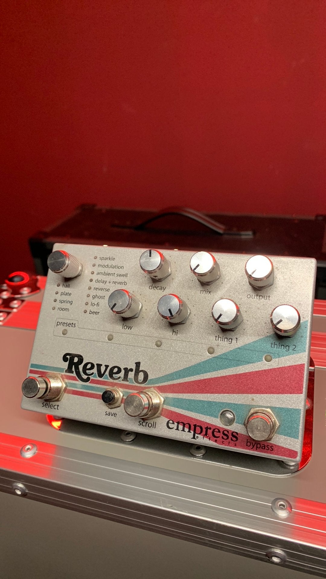 Empress Reverb, Ophalen of Verzenden, Zo goed als nieuw, Reverb