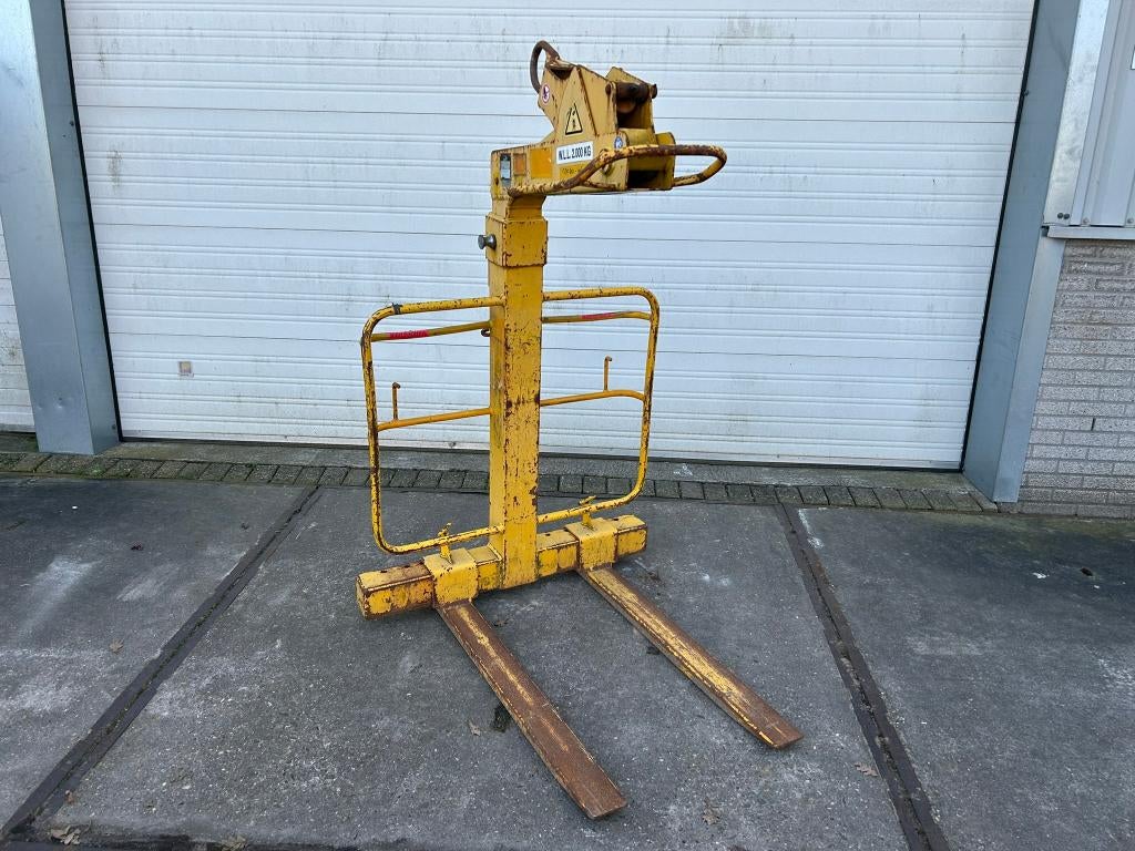BSV PG100-2 zelfbalancerende pallethaak/pallet haak 2000KG, Doe-het-zelf en Bouw, Ophalen