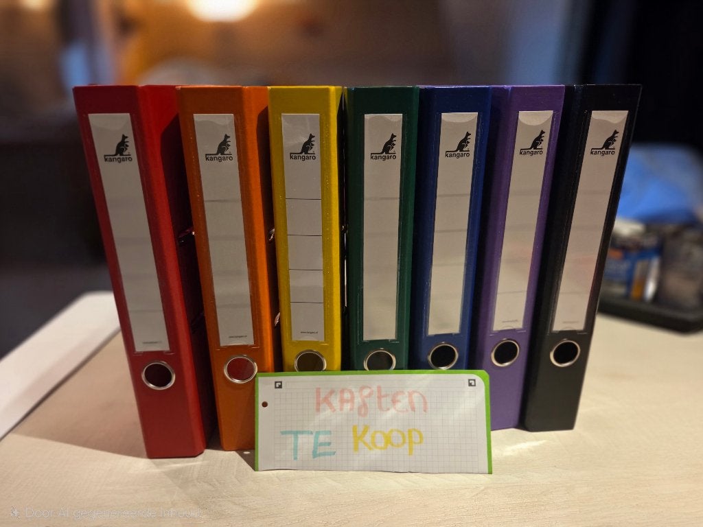 €5 per kaft ongebruikte Kangeroe Kaften te koop 5c, Diversen, Ophalen, Nieuw