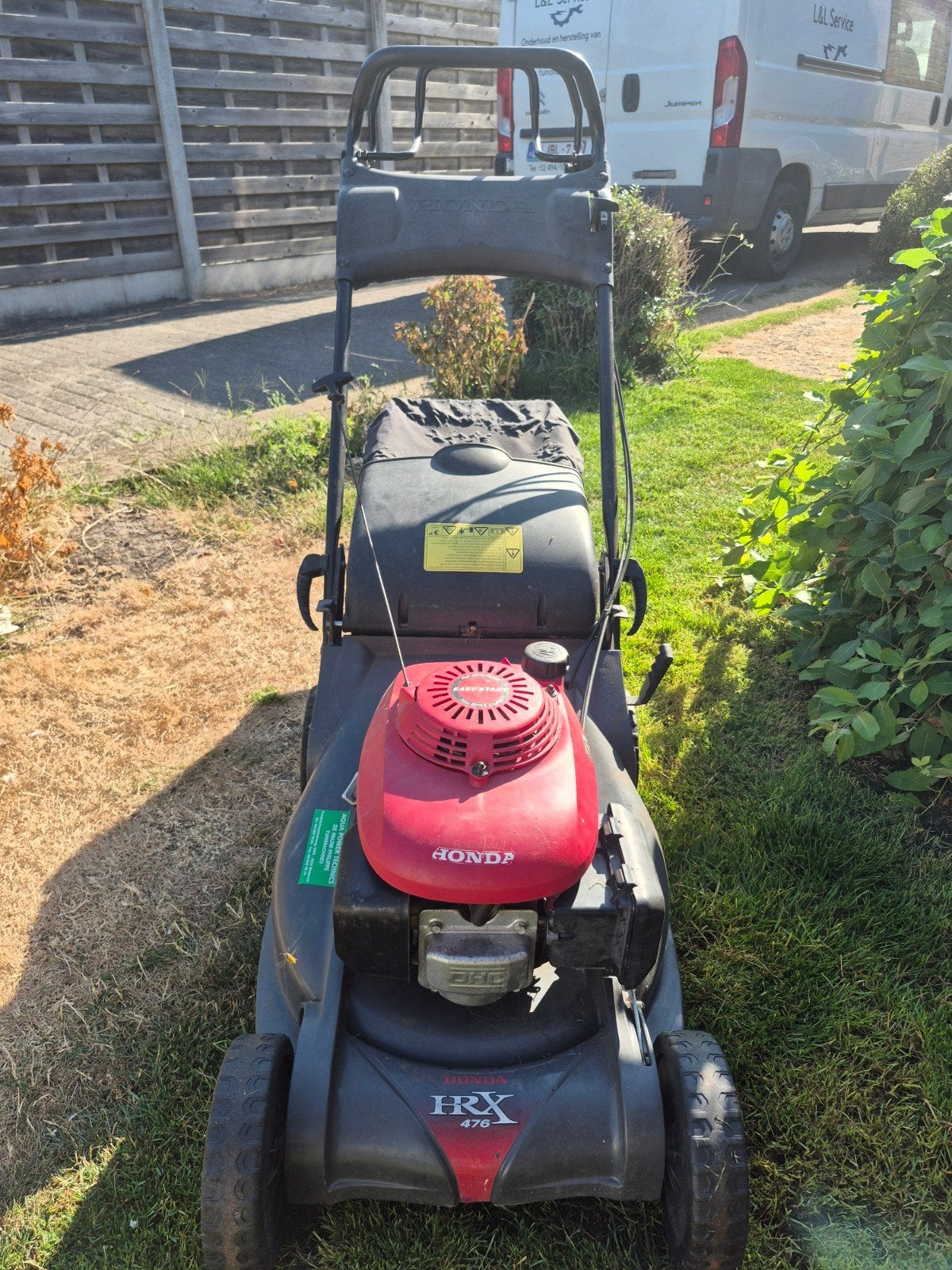 honda hrx 476 volledig in orde 1 jaar garantie, Tuin en Terras, Ophalen
