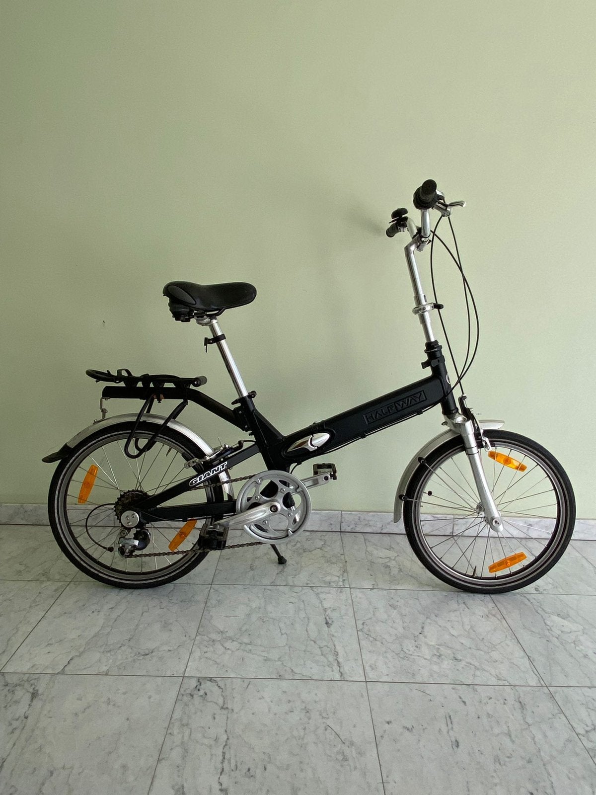 Opplooibare mini fiets uitstekende staat, Ophalen, Zo goed als nieuw, Versnellingen