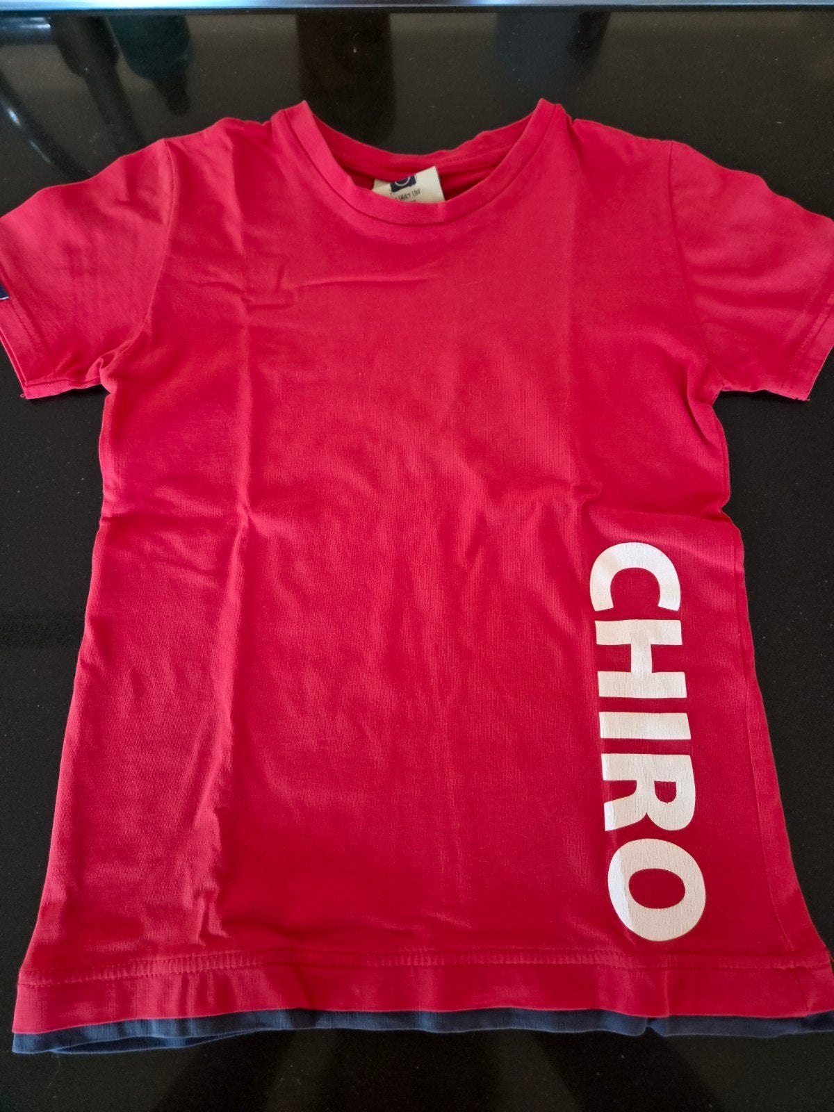 chiro t-shirt 128, Enlèvement