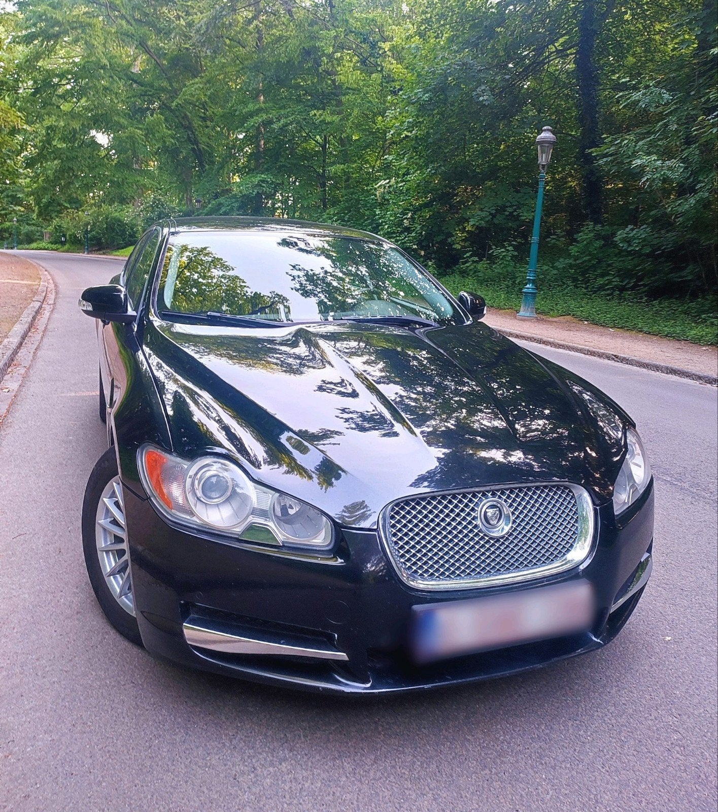 Jaguar XF 2.7 V6 207cv, avec ou sans contrôle technique, Autos, Cuir, Achat, Entretenue par le concessionnaire, Noir