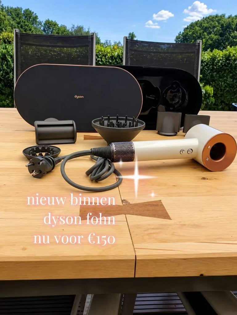 Föhn, Handtassen en Accessoires, Uiterlijk | Haarverzorging, Ophalen of Verzenden, Nieuw, Overige typen