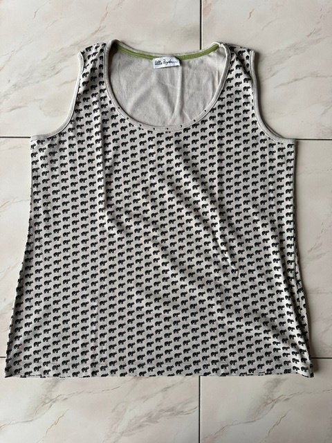 Topje Ulla Popken maat 46/48 (nr7587), Kleding | Dames, Grote Maten, Ulla popken, Zo goed als nieuw, Groen, Shirt of Top