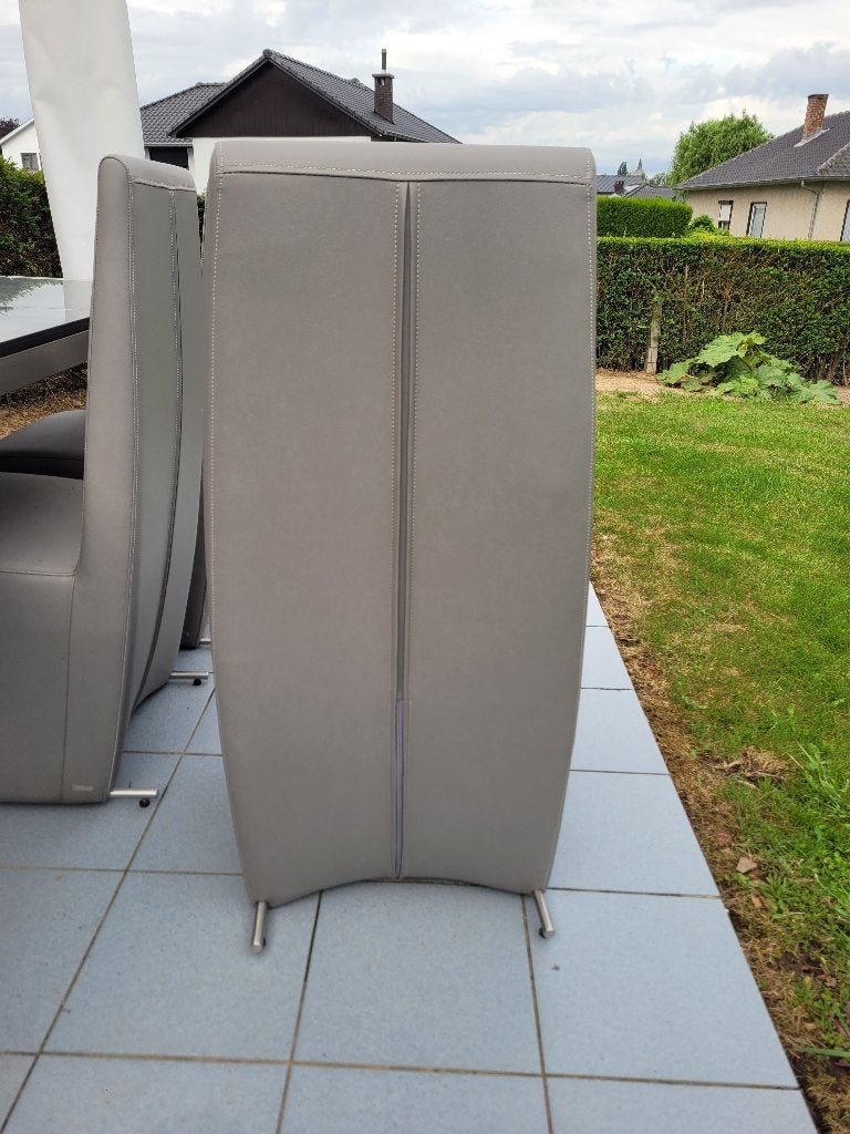 Set van 6 luxe all-weather tuinstoelen (T&T Design Ternat), Tuin en Terras, Tuinstoelen, Ophalen, Zo goed als nieuw, Overige materialen