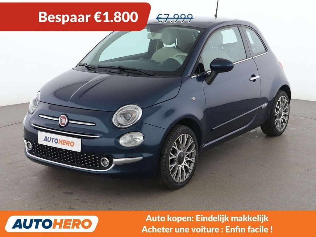 Fiat 500 1.2 Lounge (bj 2017), Auto's, Voorwielaandrijving, https://public.car-pass.be/vhr/29220d37-67e2-4ffb-bdde-018c0d516e7c