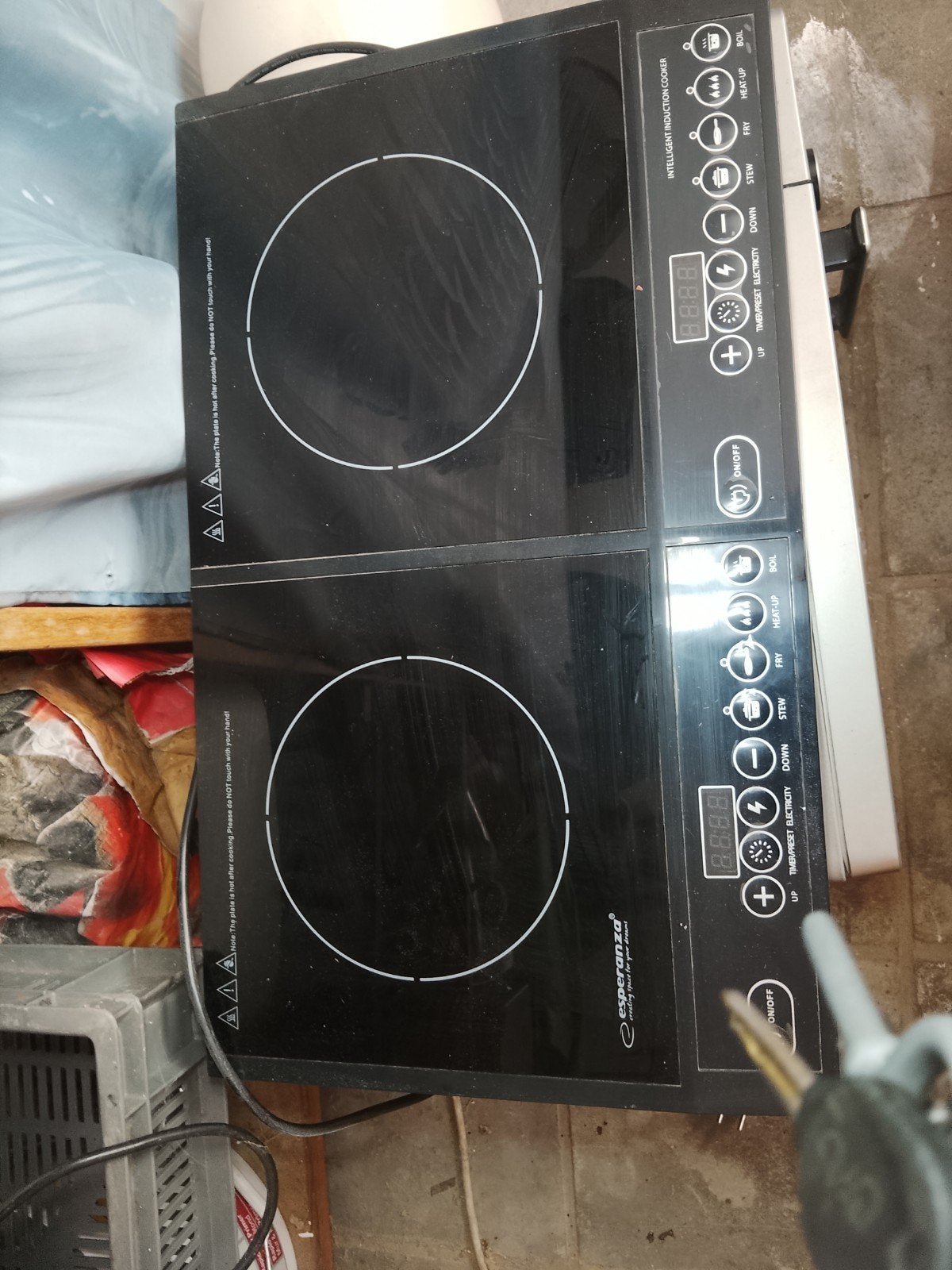 tafelkookplaat nieuw, Elektronische apparatuur, Ophalen, Nieuw, 3 kookzones of minder, Energieklasse A of zuiniger