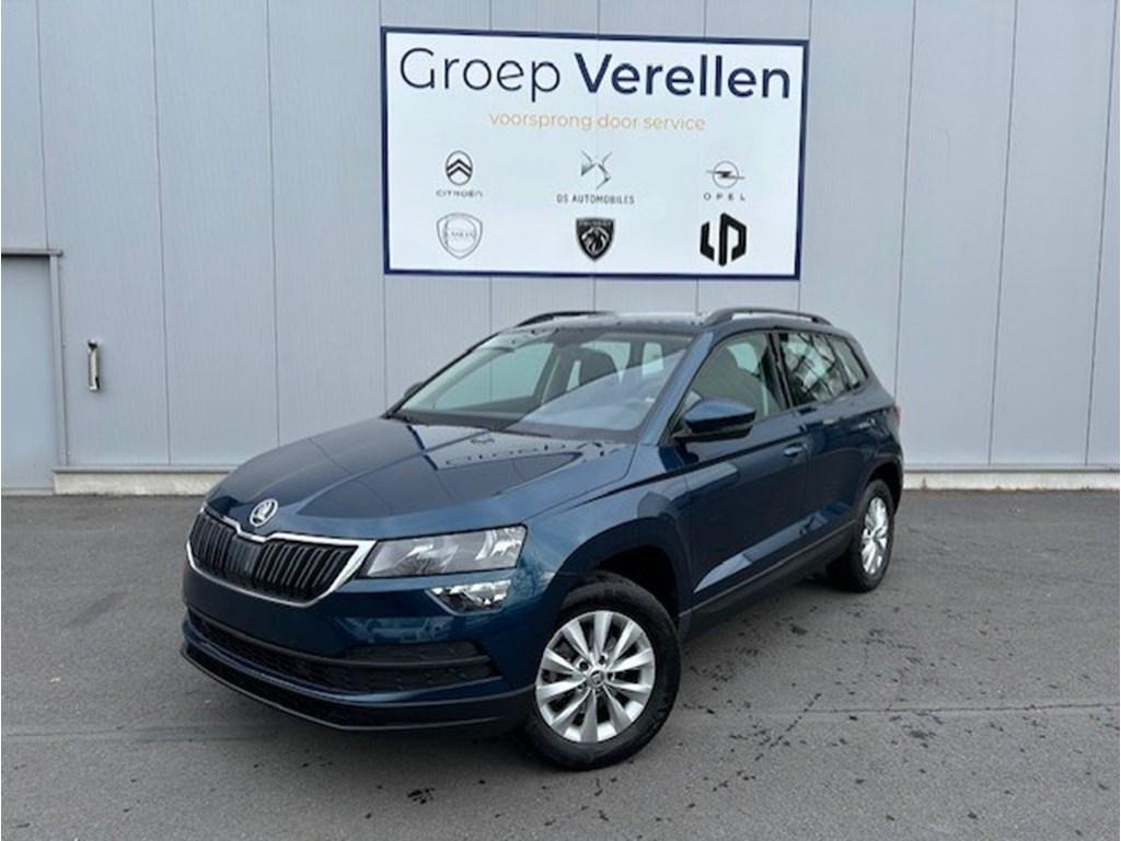 Skoda Karoq TSI Ambition, Auto's, Skoda, https://public.car-pass.be/vhr/5128c038-9ae2-46ac-85c2-489c9024ea84, Blauw, Karoq, Bedrijf