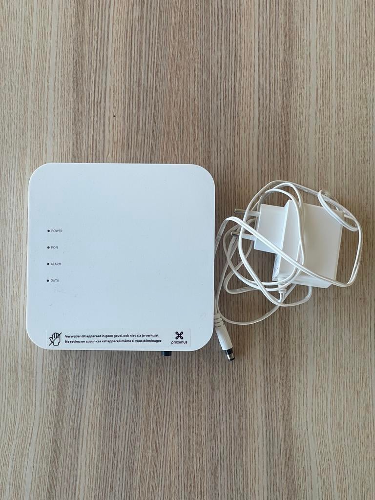 Proximus ONT FIBER Nokia Multi-Gigabit V2, Computers en Software, Ophalen of Verzenden, Zo goed als nieuw