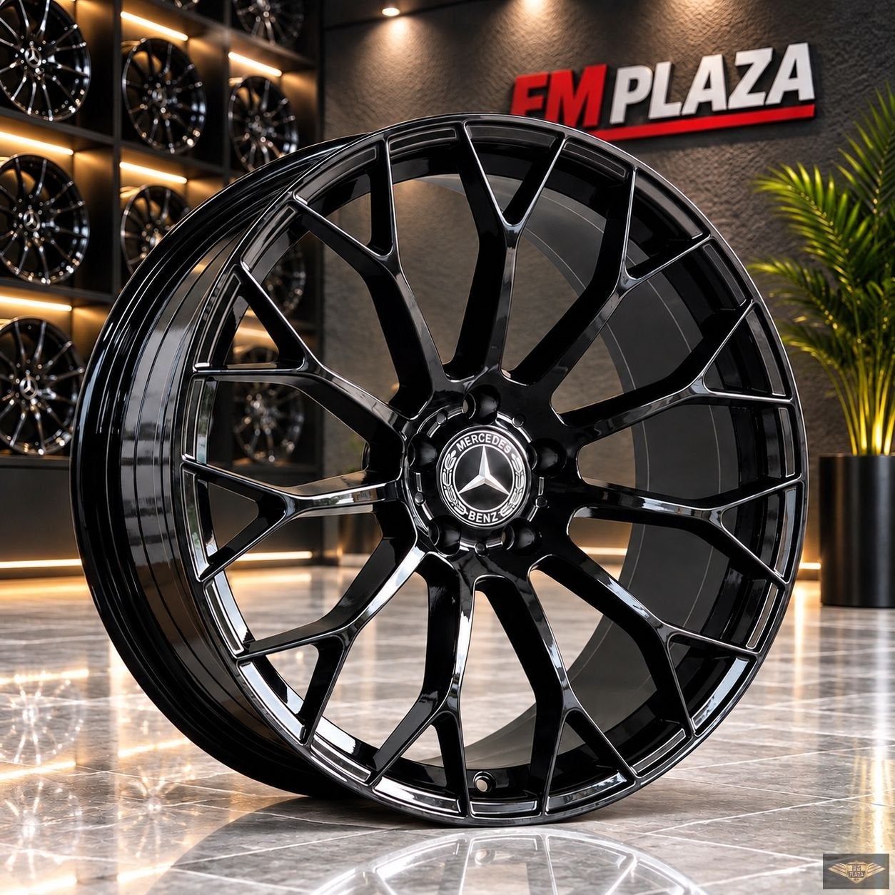 20 inch 5x112 Mercedes GLC (AMG Look) Breedset Velgen Nieuw, Autos : Pièces & Accessoires, Neuf, -, 20 pouces, Véhicule tout-terrain