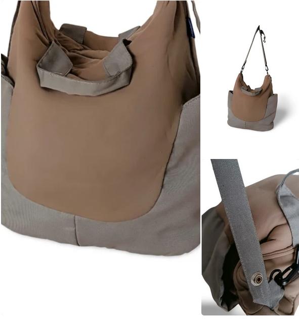 Sac à langer Chicco beige/gris léger grande capacité, Enfants & Bébés, Enlèvement ou Envoi, Utilisé, Sac d'épaule