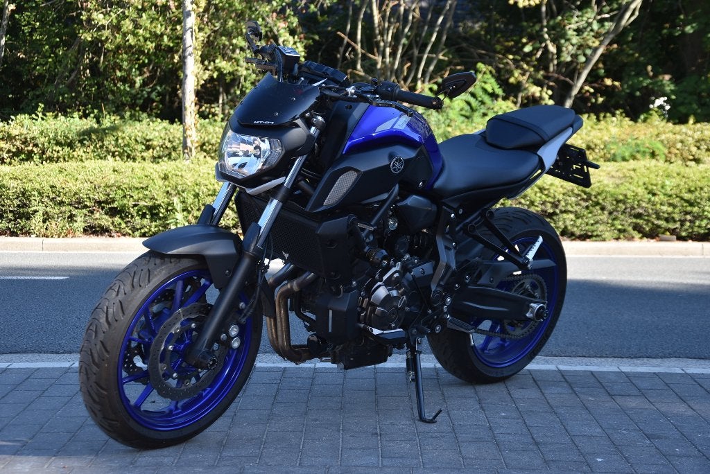 YAMAHA - MT 07 - PRACHTSTAAT - 35KW, Motoren, 2 cilinders, Occasion, Bedrijf, Minimaal motorrijbewijs A2